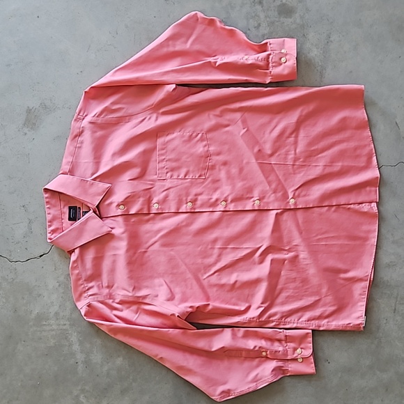 Arrow Other - Pink salmon classic fit dress shirt 16 1/2, 32 / 33 no iron ARROW